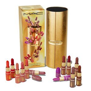 MAC Cosmetics Limited Edition Golden Girls Miniature Lustreglass Lipstick Vault